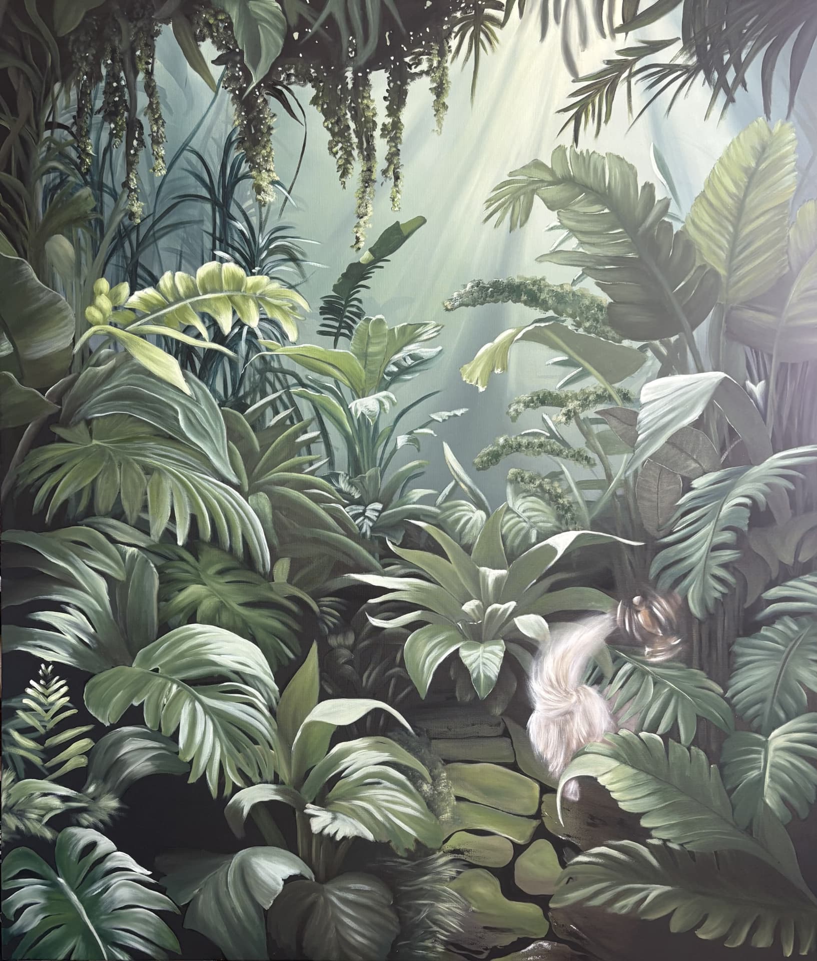 Jungle Joy, Oil on Canvas, 120 × 140 cm
